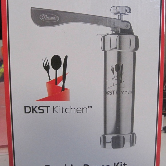 Cookie Press Kit Stainless Steel with 20 Discs and 4 Icing Tips - Picture 7 of 7